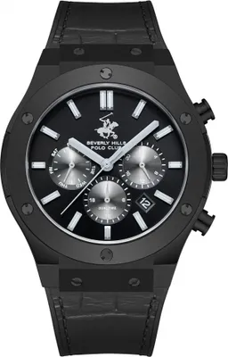 Produktbild von Herrenuhr BEVERLY HILLS BP3690X.651 in Schwarz, ein modisches Geschenk.