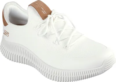 Produktbild von Skechers Herren Slip-On BOBS GEO CITY DAPPER weiß, Größe 45,5 (118173)