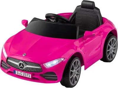 Produktbild von Kinder Elektroauto 12V mit 2.4G-Fernbedienung – Elektrofahrzeug 2-türig mit MP3, Hupe, LED-Leuchten (Rosa1)