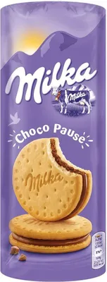 Produktbild von Milka Choco Pause Schokokekse Doppelkeks mit Füllung 260g 9er Pack
