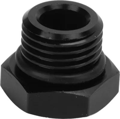 Immagine prodotto di Spina di blocco adattatore maschio esagonale in acciaio universale 4000PSI nero per veicoloAN6