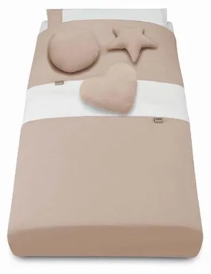 Produktbild von 4-teiliges Musselin Baby-Bettwäschenset Piumone I Bettset mit Steppdecke
