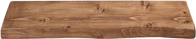 Produktbild von MoonTree | rustikales Wandregal aus Holz Aksel, 160cmx22cmx3.8cm, Dark Oak | Hängeregal, Regalboden, Wandregal Holz für Wohnzimmer, Küche & Flur