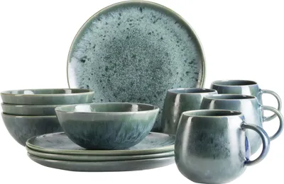 Produktbild von Frühstücks Set, Steinzeug Frühstücks Set, Steinzeug Carellia Mäser