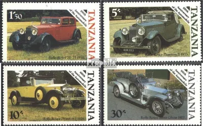 Produktbild von Briefmarken Tansania 1986 Mi 309-312 (kompl.Ausg.) postfrisch 100 Jahre Automobile