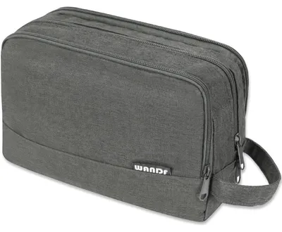 Produktbild von Kulturbeutel Reise Toilettenorganizer Denim Pure Grau für Damen und Herren