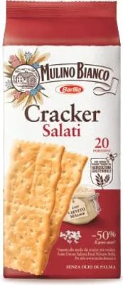Produktbild von Mulino Bianco sfoglia di Grano Crackers salati gr.500 (1000035250)