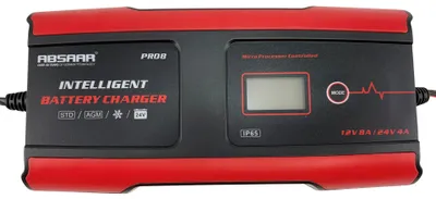 Image de Chargeur Acculader 6/12V 8A - 11 étapes, écran LCD, capacité jusqu'à 220Ah