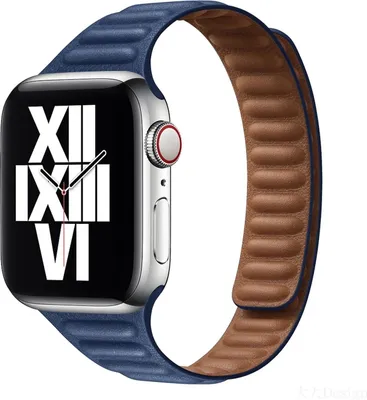 Produktbild von Für Apple Watch Series 11 10 42mm / 9 8 7 41mm / 6 SE 5 4 40mm / 3 2 1 38mm Watch Armband Navy Blau