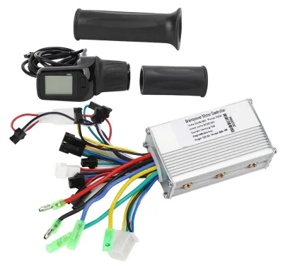 Obrázek produktu pro 36/48 V, 250/350 W, univerzální regulátor pro elektrokola a koloběžky s LCD displejem a děleným měřidlem