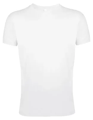 Image de SOLS - T-shirt « Regent » pour hommes/femmes Unie LT1929 (L) (Blanc)