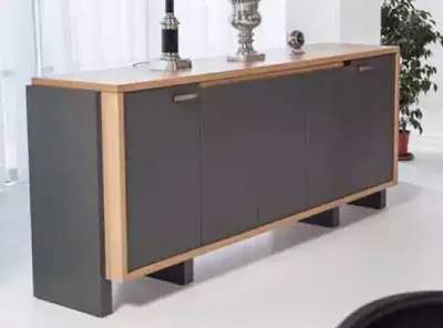 Zdjęcie produktu dla Szafka na dokumenty meble biurowe meble drewniane szafki półka 226x50x94