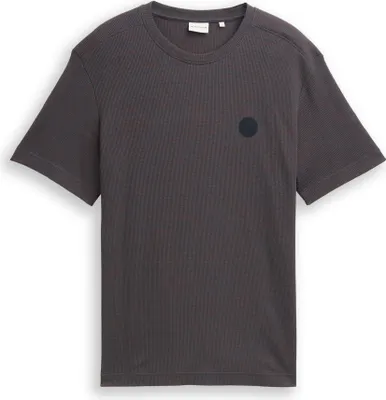 Produktbild von T-Shirt mit Waffelstruktur