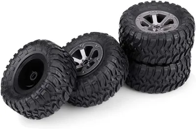 Obrázok produktu pre RC Pneumatiky 4 kusy, Guma, Protiskluzové, pre modely 1/16, pre Offroad použitie
