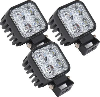 Produktbild von Greenmigo 3X 12W LED Arbeitsscheinwerfer IP67 Offroad Lampe Scheinwerfer LED Arbeitslicht 12V 24V Zusatzscheinwerfer Rückfahrscheinwerfer