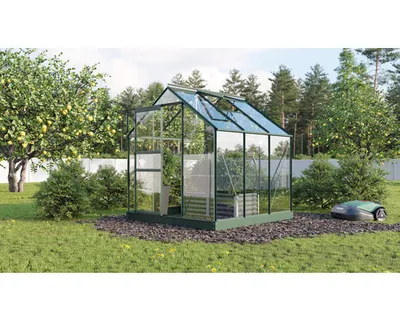 Produktbild von Vitavia Gewächshaus "Planet 3800" inkl. Fundament smaragd 3,8 m² 3 mm ESG