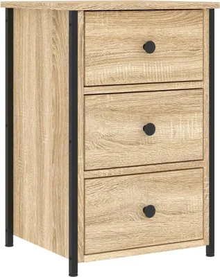 Obrázok produktu pre vidaXL Nočný stolík Sonoma Dub 40x36x60 cm odvodený výrobok z dreva