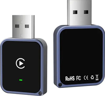 Image de INF Adaptateur CarPlay Sans Fil: Convertisseur Filaire à Sans Fil Bluetooth 5.3 Bleu