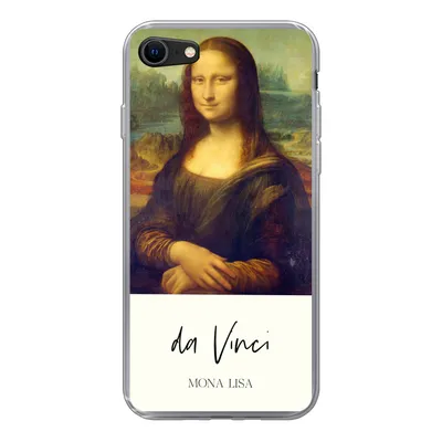 Produktbild von MuchoWow® Handyhülle Schutzhülle Hülle für iPhone 8 Mona Lisa - Leonardo da Vinci - Alte Meister Silikon Softcase Handy Hülle - Schutzhaube