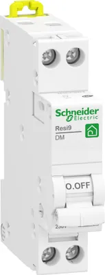 Image de Resi9 - disjoncteur modulaire - 1P+N - 16A - courbe D - peignable - SCHNEIDER ELECTRIC - R9PFD616