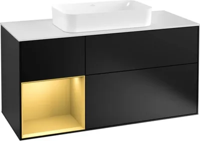 Produktbild von Villeroy & Boch V&B Waschtischunterschrank FINION 1200x603x501 Abdpl wh Reg go ma/bl ma