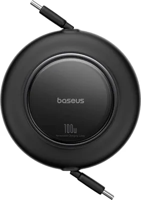 Immagine prodotto di Cavo USB-C Baseus 100W PD, 2 m, retrattile, ricarica rapida, nero