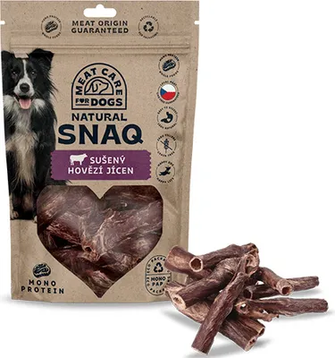 Image de DOG SNAQ 99163 aliment complémentaire pour chiens - œsophage séché de bœuf 100G