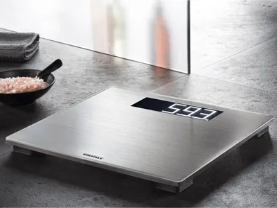 Obrázok produktu pre Soehnle Style Sense Safe 300, Elektronická osobná váha, 180 kg, 100 g, Nerezová oceľ, kg, lb, ST, Obdĺžnik