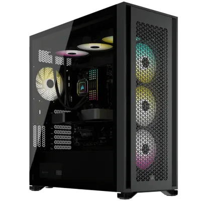 Image de Corsair iCUE 7000X RGB - FT - E-ATX - panneau latéral avec fenêtre (verre trempé)
