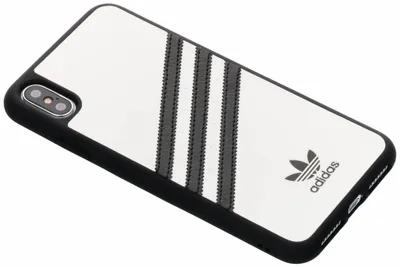 Zdjęcie produktu dla pokrowiec adidas Originals kompatybilny z iPhone Xs Max - Biały