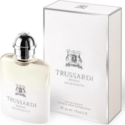 Obrázok produktu pre Trussardi Donna, Ženy, 30 ml, Nádoba na jedno použitie, Citrón, Melón, Yuzu, Jazmín, Oranžový kvet, lekno, Cédrové drevo, Pačuli, Santalové drevo, Vanilka