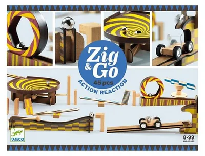 Zdjęcie produktu dla Djeco 12815054 Zig & Go 5643- 45 Teile -