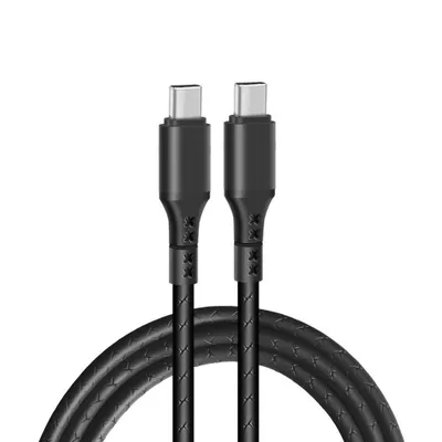 Produktbild von eXtremestyle USB-C Kabel Schnelles Laden 1m Schwarz