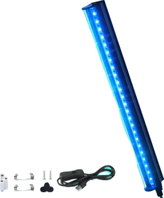 Zdjęcie produktu dla Lampa opalająca UV, regulowany kąt, przenośna konstrukcja, 1 sztuka 8W, 395nm-a