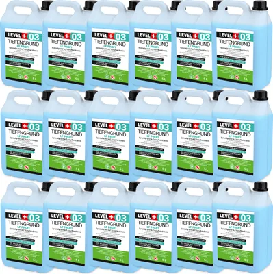 Produktbild von Tiefengrund LF Profi Grundierung 1:1 mit Wasser verdünnbar schnell trockend 90L LEVEL+ RM03