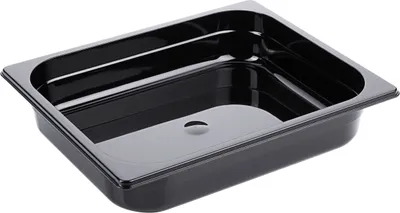 Produktbild von GN Behälter, schwarz 1/2