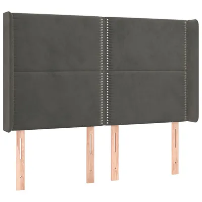 Produktbild von VidaXL 3119489, Dunkles Grau, Polyester, Holz, 1470 mm, 118 cm, 128 cm, 160 mm