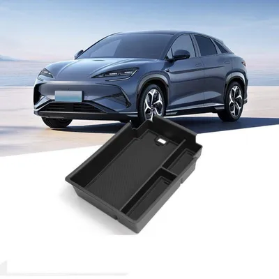 Image de Organisateur de console centrale pour BYD Sealion 07 EV (modèles 2024-2026) - Boîte de rangement avec compartiments