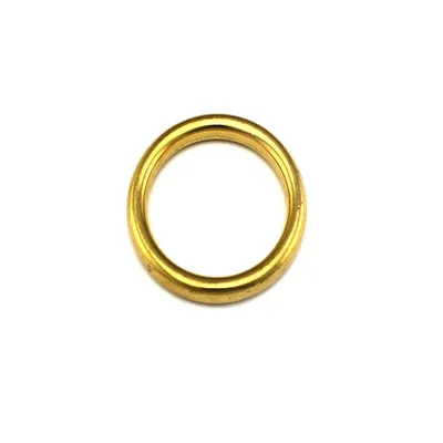 Produktbild von 5 Rundringe 27 x 4,5mm Rein Messing Rundring O Ring Rundring