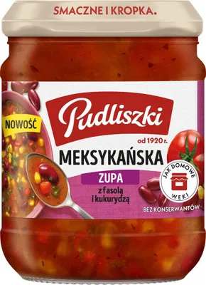 Obrázek produktu pro Pudliszki Mexická polévka 440 g