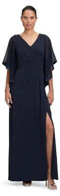 Productafbeelding van Vera Mont damesjurk, model 4710/4589, donkerblauw, maat 40 EU