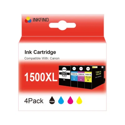 A product box for INKFIND ink cartridges.