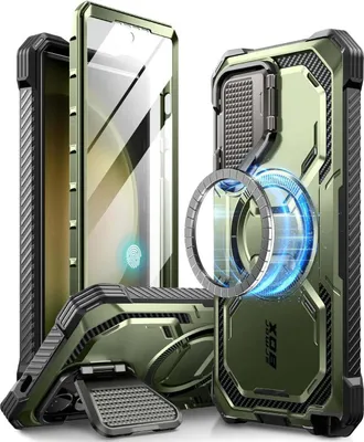 Obrázek produktu pro i-Blason Armorbox GS24UABSPGN, Obal, Samsung, Galaxy S24 Ultra, 17,3 cm (6.8"), Zelená