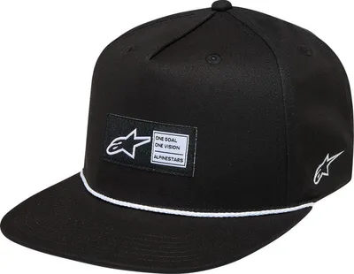 Image de Alpinestars – Casquette snapback – Taille unique / Noir – 1236-81438-10-OS