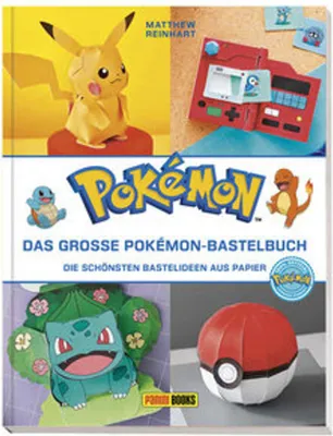 Obrázek produktu pro Pokémon: Das große Pokémon-Bastelbuch - Die schönsten Bastelideen aus Papier