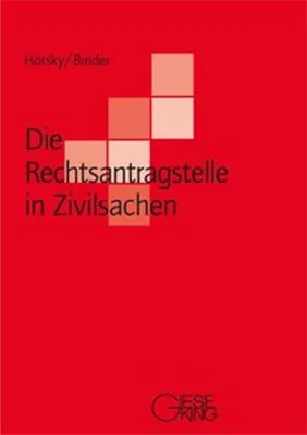 Image de Die Rechtsantragstelle in Zivilsachen
