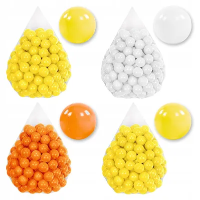 Produktbild von Bälle Für Bällebad 7 cm - 200 Stück - Bunte Babybälle Plastikbälle Baby Spielbälle | TUPPI