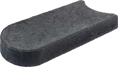 Produktbild von Rasenabschlussstein Mähfix anthrazit 33 cm x 16 cm x 4,5 cm