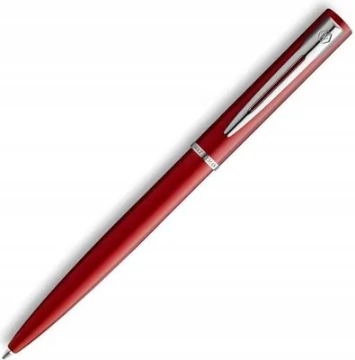 Zdjęcie produktu dla Waterman 2068193, Długopis wciskany, Czerwony, Niebieski, Stal nierdzewna, Chrom, Oburęczny