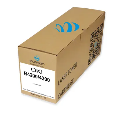 Produktbild von B4200/4300, 01103402 Toner Druckertoner Patrone Schwarz kompatibel mit OKI B4200 B4300 B4350